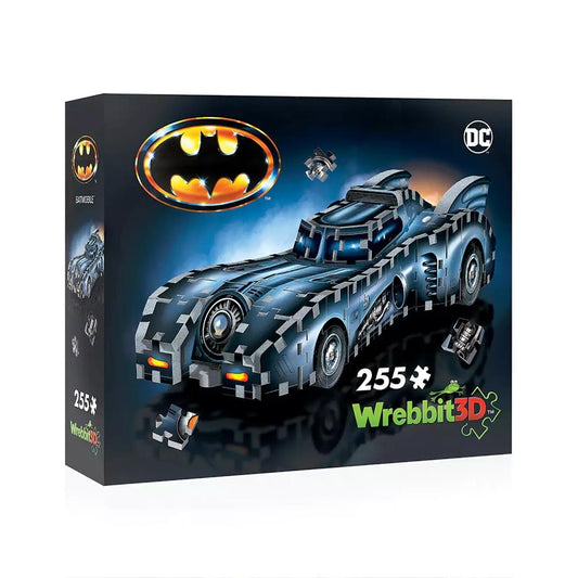 DC Comics - Batman - Wrebbit 3D Pussel - Batmobile - 255pcs