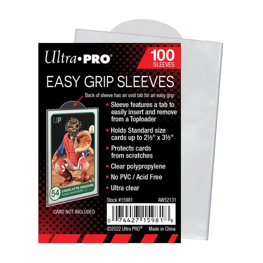 UP - 2-1/2" X 3-1/2" Easy Grip Sleeves (100 Sleeves)