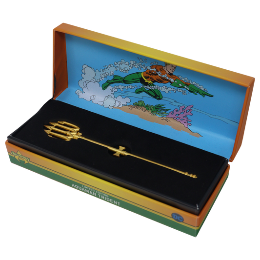 Aquaman Limited Edition Miniature Trident i 24K Guld