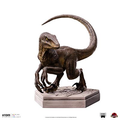 Jurassic Park Icons - Velociraptor C Staty