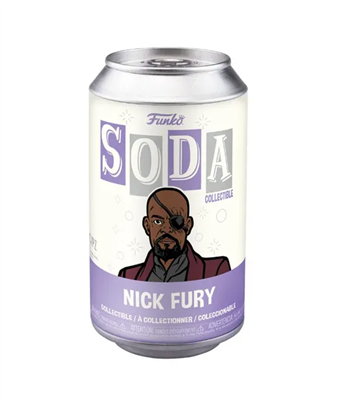 Funko POP Vinyl SODA: Marvel- Nick Fury w/Ch (5+1 chase Figur)