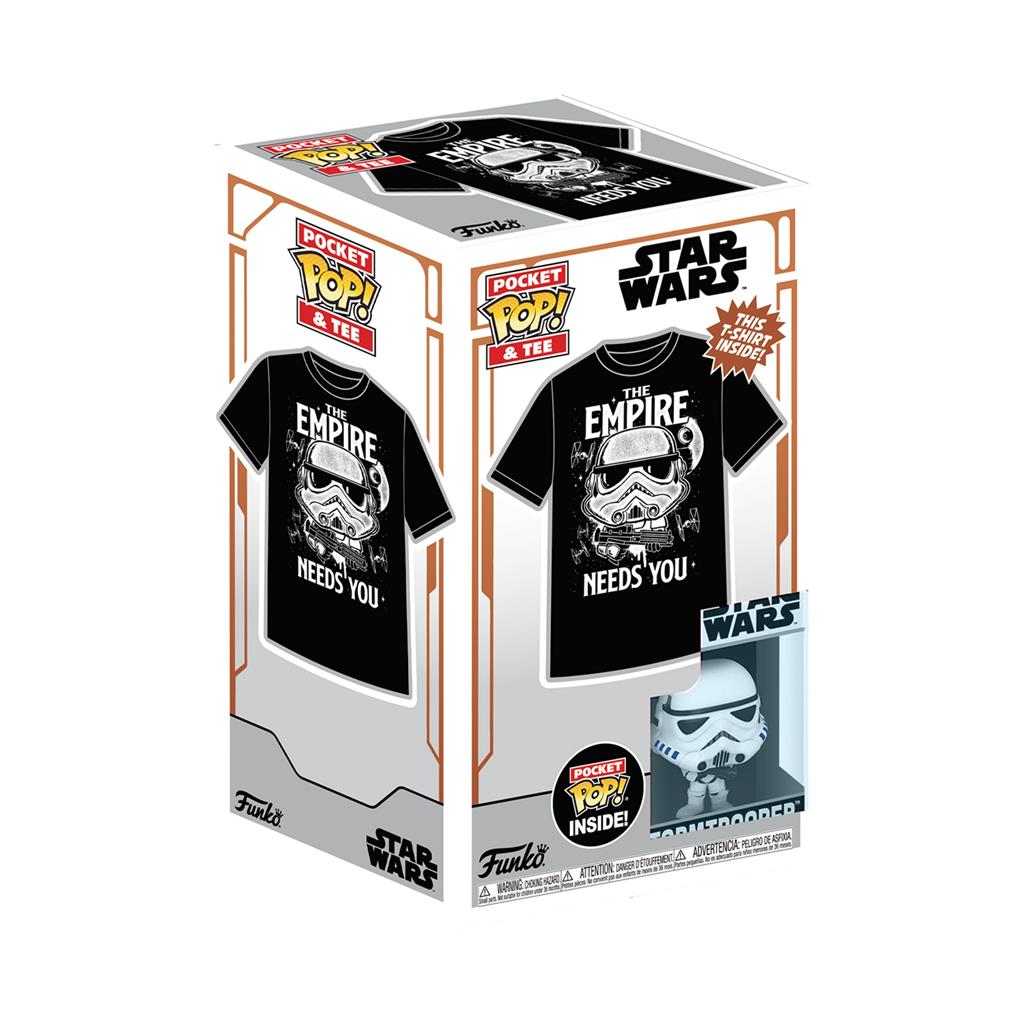 Funko Pocket Pop & Tee: SW - Stormtrooper