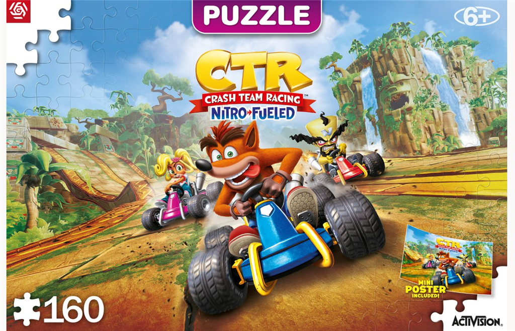 Barn: Crash Team Racing Nitro-Fueled Pussel 160