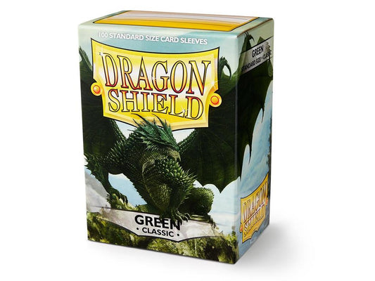 Dragon Shield Standard Sleeves - Green (100 Sleeves)