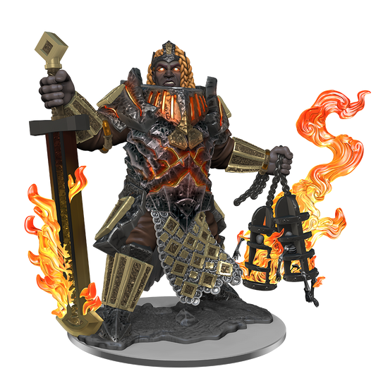 D&D Frameworks: Fire Giant Miniatures