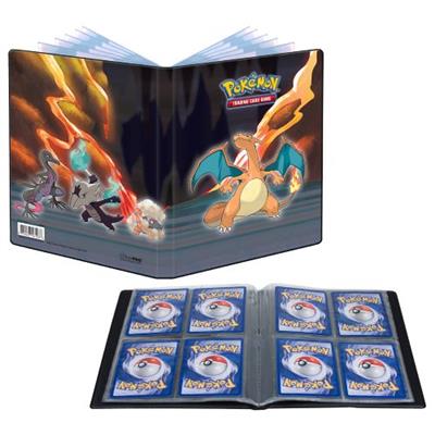 UP - Gallery Series: Scorching Summit 4-Pocket Portfolio for Pokemon