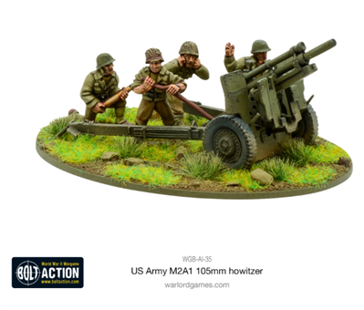 US Army M2A1 105mm Howitzer - Bolt Action