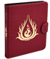 Dragon Shield Spell Codex - Blood Red