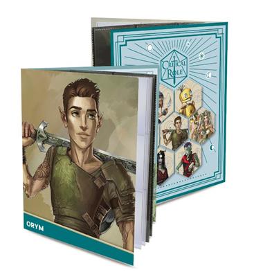 UP - RPG Folio med Klistermärken featuring Orym från Critical Role