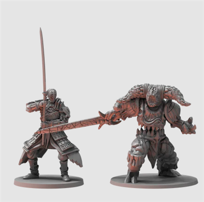 Dark Souls RPG: Sir Alonne & Smelter Demon Mini Boss Box