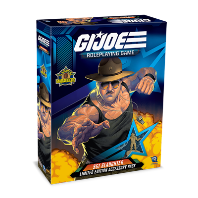 G.I. JOE RPG Sgt Slaughter Limited Edition Tillbehörsset