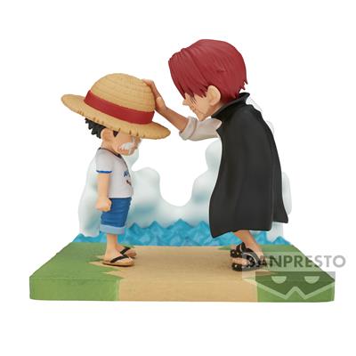 One Piece World Collectable Figur Log Stories-Monkey.D.Luffy&Shanks-