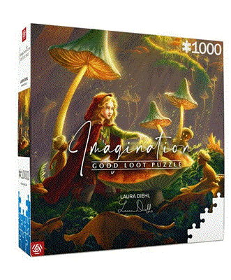 Imagination: Laura Diehl Acorn Fairy Puzzle 1000 delar