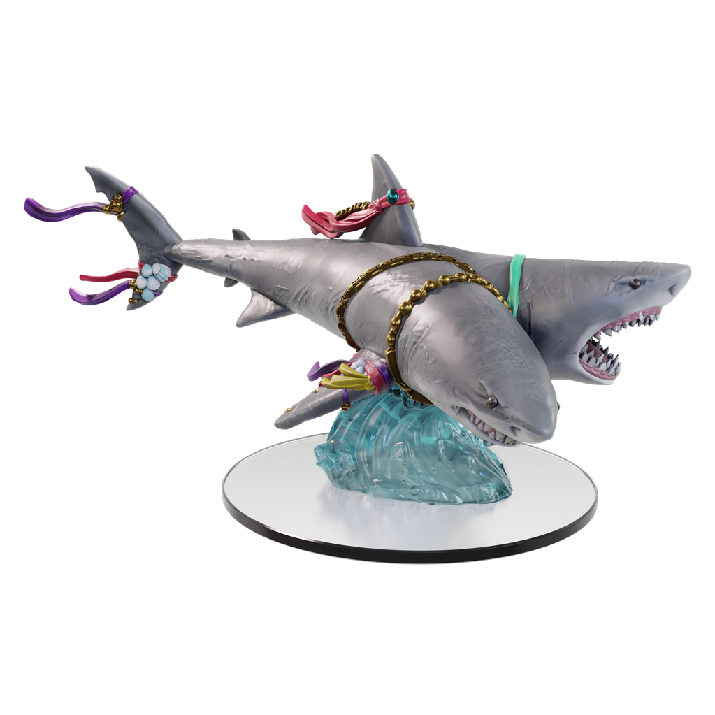 D&D Icons of the Realms: Seas & Shores - Maw of Sekolah Boxed Figur