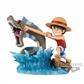 One Piece World Collectable Figur Log Stories-Monkey.D.Luffy Vs Local Sea Monster-