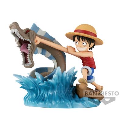 One Piece World Collectable Figur Log Stories-Monkey.D.Luffy Vs Local Sea Monster-