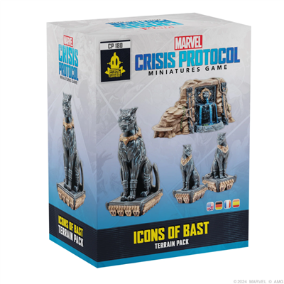 Marvel Crisis Protocol: Icons of Bast Terrain Pack