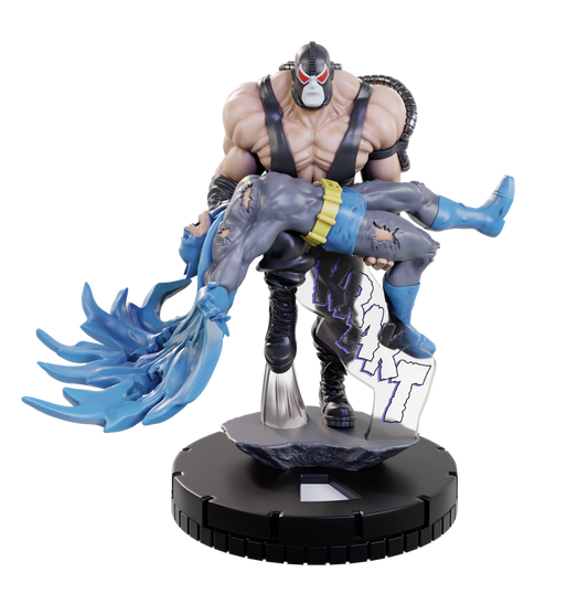 DC HeroClix Knightfall - Samling av Batman, Bane och Azrael