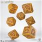 Harry Potter. Gryffindor Modern Dice Set - Gold