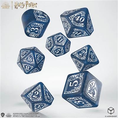 Harry Potter. Ravenclaw Modern Dice Set - Blue