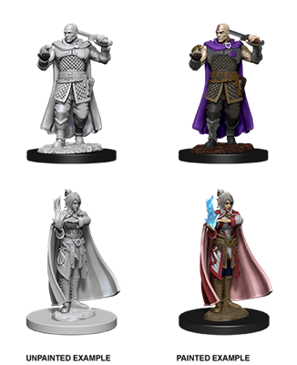 D&D Nolzur's Marvelous Miniatures - Human Ranger & Moon Elf Sorcerer