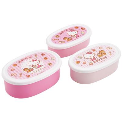 Set med 3 Lunchlådor Sweety Pink - Hello Kitty