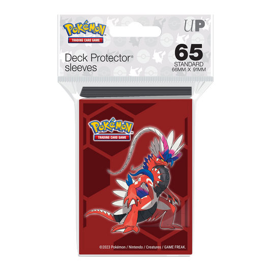 UP - Koraidon  Deck Protectors for Pokemon (65 Sleeves)