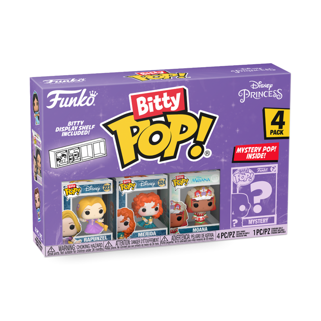 Funko Bitty POP Disney Princesses - Rapunzel (3+1 Mystery Chase)