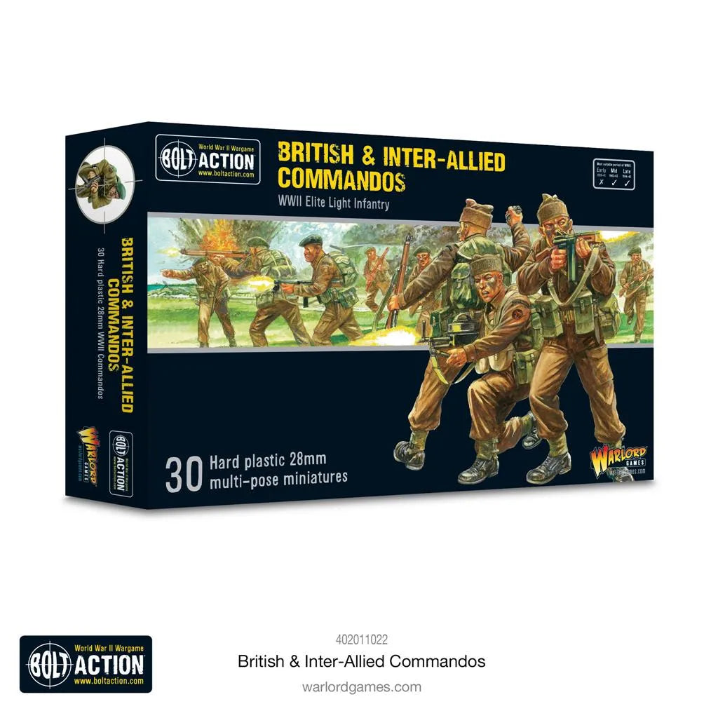 Bolt Action - British & Inter-Allied Commandos - EN