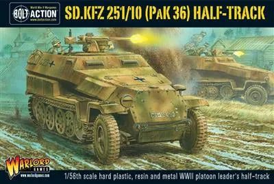 Bolt Action - Sd.Kfz 251/10 Pak 36 Half-Track - EN