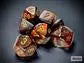 Chessex Scarab Mini-Polyhedral Blue Blood/gold 7-Die Set