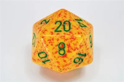 Chessex Speckled 34mm 20-Sided Dice - Lotus