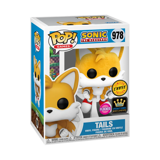 Funko POP Games: Sonic - Tails (Flying) (FL) w/CH (5+1)