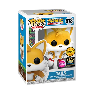 Funko POP Games: Sonic - Tails (Flying) (FL) w/CH (5+1)