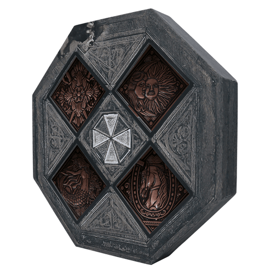 Resident Evil VIII Replica House Crest Set