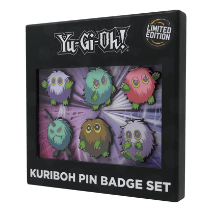 Yu-Gi-Oh Set of 6 Limited Edition Kuriboh Pin Emblem / Pins