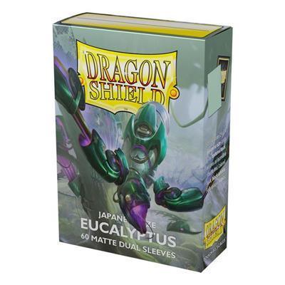 Dragon Shield Japansk Storlek Dual Matte Sleeves - Eucalyptus 'Lehel' (60 Sleeves)