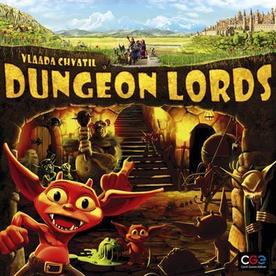 Dungeon Lords - Strategiskt Brädspel för 2-4 Spelare