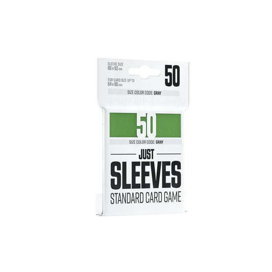 Just Sleeves - Standard Card Game Green (50 Sleeves)