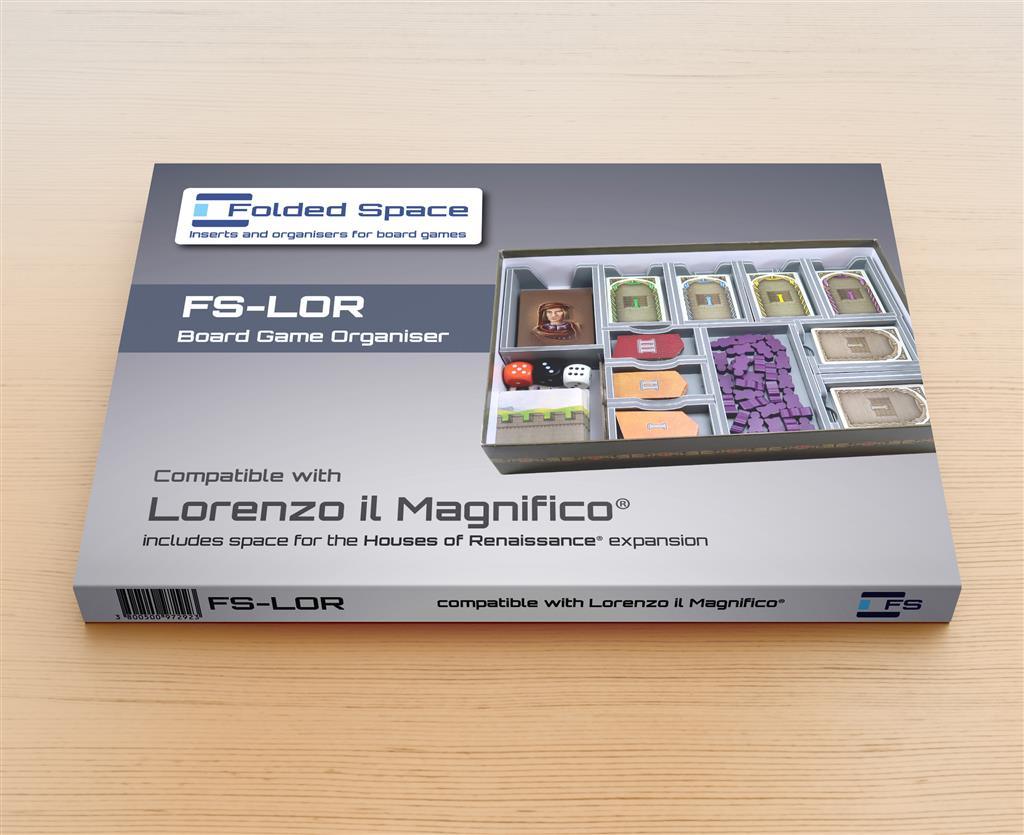 Lorenzo il Magnifico Insert - Effektiv Förvaring och Spelupplevelse