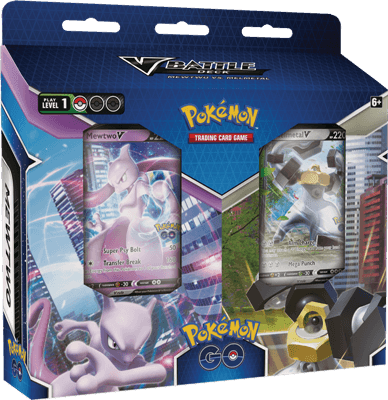 Pokémon TCG - Pokémon GO V Battle Deck Bundle - Mewtwo vs. Melmetal