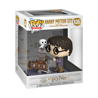 POP Deluxe: Harry Potter Anniversary- Harry Pushing Väska med Hjul